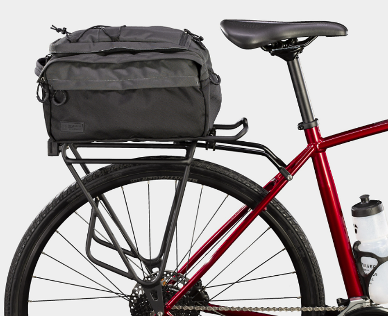 Bontrager MIK Utility Trunk Bag With Panniers in Grey Black-2